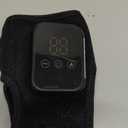 Ankle Heating Pad for Pain Cordless, Ankle Massager with Heat for Circulation and Pain, Ankle Heat Wrap, Heated Ankle Wrap (Black One Size)