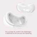 Momcozy Air 1 Diaphragm, Original Breast Pump Replacement Accessories for Air 1, 2PCS