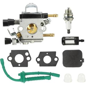 BG55 Carburetor with Air Filter 42291200606 Replacement for Stihl BG45 BG55 BG85 BG65 SH55 for Zama C1Q-S68G C1Q-S68 Leaf Blower Carb SH85 BG46