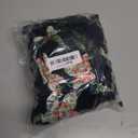 Amazon Essentials Women's Tank Waisted Maxi Dress (Large, Navy Tropical)