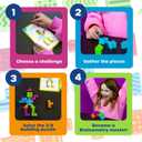 Learning Resources STEM Explorers Brainometry - 3d Puzzle, Brain Games, Brainteaser, Building Logic Toys, Gifts For Boys and Girls, Fine Motor Skills , Pattern Blocks, Math Manipulatives
