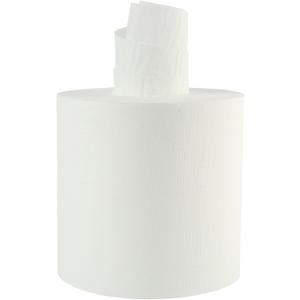 Boardwalk Bathroom Center-Pull Disposable Hand Paper Towel Roll, 2-Ply, 7.6 x 8.9, 600/Roll, 6/Carton, White