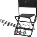 Fishing Chairs with Rod Holder Outdoor Folding Fishing Stool