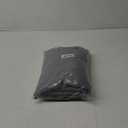 Yakamok 63 Inch Length 100% Blackout Curtains for Bedroom, 2 Thick Layers Thermal Insulated Grommet Total Blackout Drapes with Black Liner for Living Room (42Wx63L,Grey, 2 Panels)