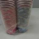 120 Pcs Summer Hibiscus Ice Cream Cups 12 oz Disposable Hawaiian Paper Dessert Snack Bowls Hibiscus Food Yogurt Cup Containers for Hot or Cold Food Soup Candies Summer Beach Birthday Party Supplies