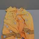 Drofe Anime Robes Tanjiro Cosplay Costume Zenitsu Kimono (3X-Large, Yellow)