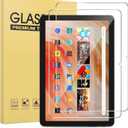[ 2 Pack] Tempered Glass Screen Protector for Kindle Fire Max 11 Tablet 2023 release 13th Generation,9H hardness shockproof high Definition Clear Protector (Clear, 11 Inch Fire max 11 2023)
