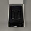 Cell Phone Stand with Wireless Bluetooth Speaker and Anti-Slip Base HD Surround Sound Perfect for Home and Outdoors with Bluetooth Speaker for Desk Compatible with iPhone/ipad/Samsung Galaxy (Black)