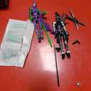 (Assembly Completed) 3D Printed Action Figure，T13 Robot Action Figure, T13 Collectible Action Figure Articulated, for Collectors Desktop Decorations Purple Green+Black