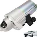 10914 Starter Motor Compatible with Honda Accord 2.4L 2013-2017, CR-V 2.4L 2015-2016, Civic 2.0L 2016-2019 L4 Engine Replaces 31200-5A2-A51 SM74009,1.6KW 12V Clockwise 9-Teeth