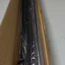 Long Tension Rod 41-165inch Heavy Duty Tension Curtain Rods No Drilling Adjustable Outdoor Curtain Rod for Windows,Shower,Patio,Doorway,Extra Long Spring Rods Diameter 1.26inch Black