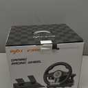 PXN PC Racing Wheel, V3II 180 Degree Universal Usb Car Sim Race Steering Wheel with Pedals for PS3, PS4, Xbox One, Xbox Series X/S, Switch (Black)