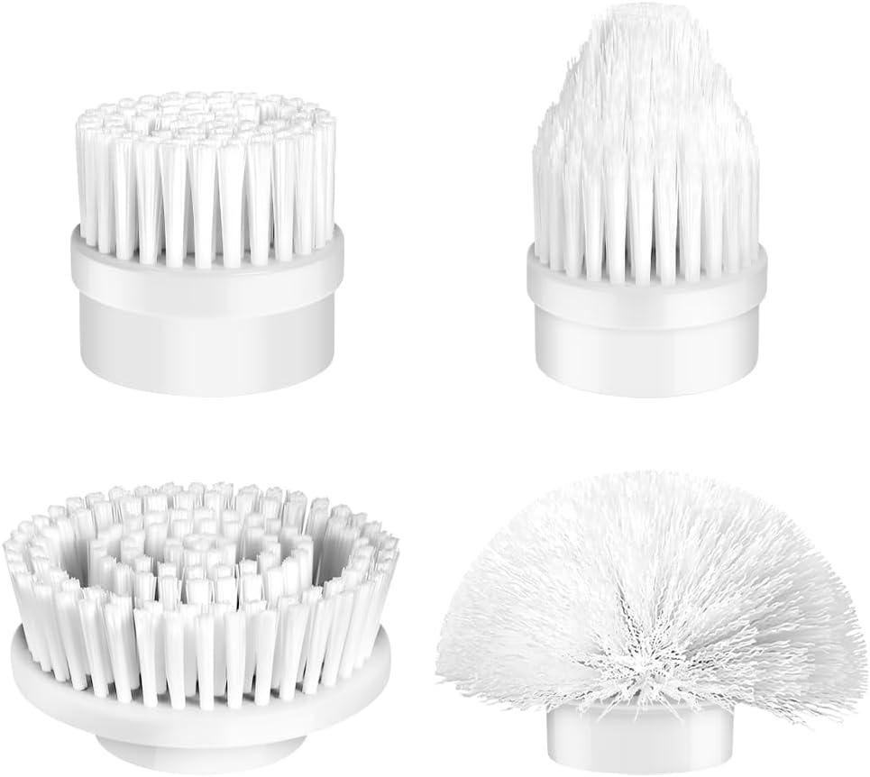 IEZFIX Electric Spin Scrubber X03 Turbo Brush Head Replacement, Multi-Purpose Cleaning Brush Set