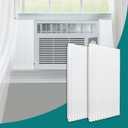 Daisypower Window Air Conditioner Foam Insulating Panels Kits,17 Inch x 9 Inch x 7/8 Inch AC Units Insulation Side Panels, White