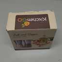 Salt and Pepper Grinder Set – Manual Salt Grinder and Pepper Mill for Black Pepper, Sea Salt – Refillable, Easy-to-Use Salt & Pepper Mill Set