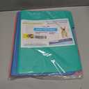 Blue Summit Supplies 30 Gem Tone Plastic File Folders, 1/3 Cut Tab, Letter Size, Assorted Colors, Great for Organizing and Easy File Storage, 30 Pack