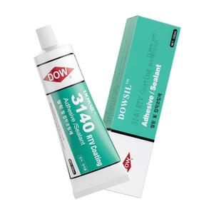 3140 RTV Coating 100ml Adhesive Sealant Translucent Clear Binding Agents Electrical Industry and Electronics,Good Flowability, Good Flame Resistance, Dow Corning 3140