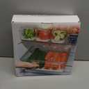 Pomeat 10 Pack Fridge Organizer, Stackable Refrigerator Bins with Lids, BPA-Free Produce Fruit Storage Containers for Fridge, Clear for Food, Drinks, Vegetable