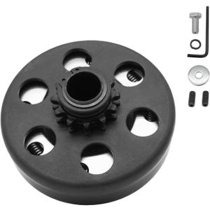 Centrifugal Clutch 3/4" Bore 12 Tooth for #35 Chain, Fit for 3/4" Bore Pedator 212cc, Honda GC GX and Most 2-6.5HP Small Engines performance Parts, MiniBike, Go Kart, Included Bolt and Washer Kit.