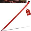 TOOLEAGUE 30-Inch Heavy Duty Alignment Pry Bar, Connecting Bar, 30"（1pc）
