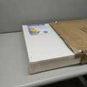 GOTIDEAL Stretched Canvas, 16x20 Inch Set of 5, Primed White - 100% Cotton Artist Canvas Boards for Painting, Acrylic Pouring, Oil Paint Dry & Wet Art Media