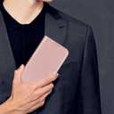 for iPhone 14 Pro Max Case Wallet with Card Holder,for iPhone 14 Pro Max Wallet Case for Women Men,PU Leather Shockproof Magnetic Buckle Stand Flip Phone Case-Rose Gold