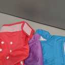 wegreeco Washable Reusable Premium Female Dog Diapers, Medium Large Small Dog Doggie Puppy & Doggy Diapers Female,Period Panties in Heat (Pack of 3, Large) (Large (15"-17" Waist), Bright Color)