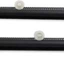 XYWHPGV 2pcs Black Retractable Perforated Car Side Window Sun Shade Roller Protector(3f0dc bc787 5ea2a 6d731 ec4f6 8b76d