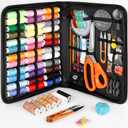 Sewing Kit for Adults,Maxfanay Needle and Thread Kit for Sewing,Professional Sewing Supplies Accessories with Tailor Scissors,43XL Thread,30 Needles,Yarn Snips and More for Travel Home Beginners