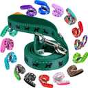 EcoBark Dog Leash - Soft & Reflective Comfort Leash with Padded Handle - Strong Durable Heavy Duty - Training and Pulling for Small, Medium or Large Dogs (Forest Green) L