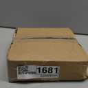 6 Pack Floating Shelf Brackets, 6 Inch Heavy Duty Industrial Shelf Bracket, Black Metal L Brackets for Shelves Support DIY(1/5 Inch Thicked)