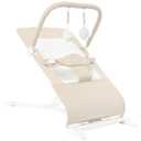 Baby Delight Alpine Deluxe Portable Bouncer, Infant, 0-6 Months, 100% GOTS Certified Cotton Fabrics, Organic Oat