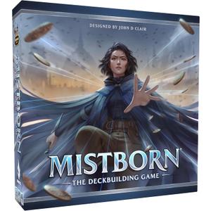 Brandon Sanderson's Mistborn Deckbuilding Game - Forge Alliances in Epic Metal-Burning Battles - Cooperative Card Game - Immersive Strategic Gameplay - 1 to 4 Players, Ages 13+