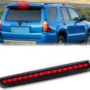 LED 3rd Third Brake Light Compatible with for Toyota 4Runner 2003-2009 High Mount 3rd Third Brake, Cargo Lamp,OEM 81570-35100 (SMOKED, fit models with OEM rear spoiler)