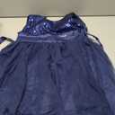 Uhnice Sequin Sleeveless Tulle Mesh Flower Girl Party Dress, Size 140