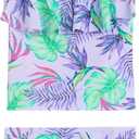 Kanu Surf Girls' Charlotte Flounce Tankini Beach Sport 2-piece Swimsuit (10, Kylie Purple)