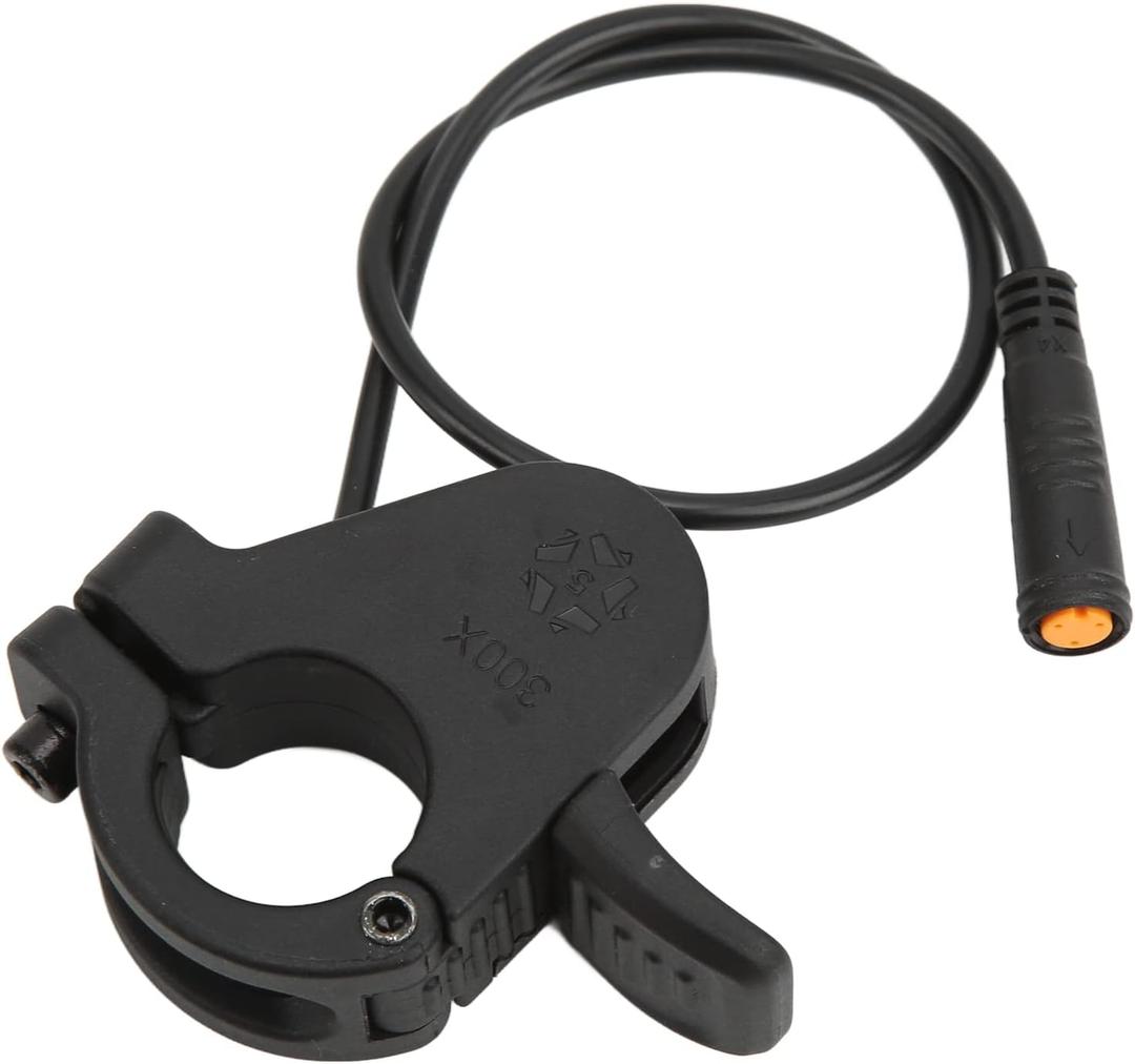 300X Electric Thumb Throttle, IPX5 Water Left Right Thumb Throttle with 3 Pin Female