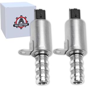 Variable Valve Timing VVT Solenoid Pack of 2 by AA Ignition - Compatible with Mini - Cooper, Countryman, Paceman - 11367566652, 11367604292, 11367587760, 917-243 - Intake Exhaust Camshaft Position