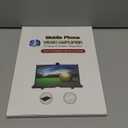 16" Screen Magnifier for Cell Phone, Mobile Phone 3D HD Magnifying Projector Screen Enlarger for Movies, Videos and Gaming, Foldable Phone Stand with Screen Amplifier,Compatible with All Phones