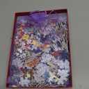 ZSYCZAO Christmas 500 Pieces Puzzle for Adults, Puzzles for Adults 500 Pieces, Winter Santa Parrot Deer Jigsaw Puzzle, Challenging Puzzle Perfect for Game Nights, 20.5 X 15 in