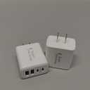 USB C Charger Block 40W, 2Pack 4-Port Type C Fast Charging Blocks PD USBC Plug Adapter + QC USB Wall Charger Cube Multiport Brick Compatible with iPhone 16 15 14 13 12 11 Pro Max XS, Samsung