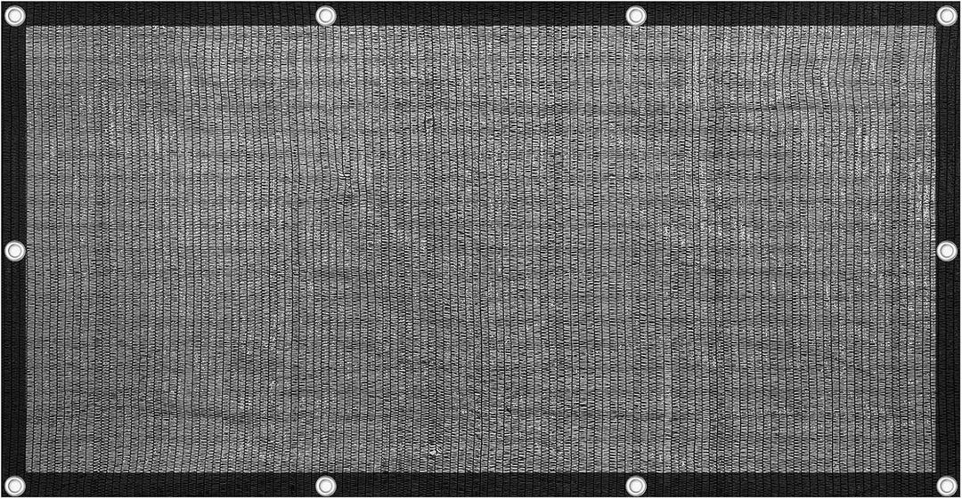 [WindscreenSupplyCo] 55% 3 x 6 FT Shade Cloth Sun Shade Net with Grommets Sunblock Mesh Tarp for Garden Plants Cover Greenhouse and Patio