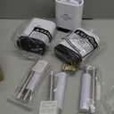 Sellemer Toilet Brush and Holder Set for Bathroom, Flexible Toilet Bowl Brush Head with Silicone Bristles, Compact Size for Storage and Organization, Ventilation Slots Base (3 Pack, Multicolor)