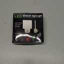 2 Pack 0.5W Plug in LED Night Light with Dusk to Dawn Sensor Daylight Cool White