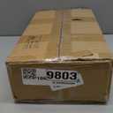 Industrial L Pipe Shelf Brackets for 7-14 In Depth Wood,Heavy-Duty 3/4" Iron,Wall Mount Floating Shelf Bracket L Metal Pipe Shelving Brackets for Wood-Black DIY Pipe Shelves(6.7*3.1 Inch 10 Pack)