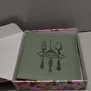 COFICE Recipe Binder  8.5x11 3 Ring Blank Family Recipe Book Binder Kit to Write in Your Own Recipes with PU Faux Leather Cover and Plastic Sleeves (Dark Green)