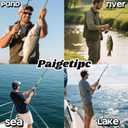Fishing Lures for Bass Trout Bluegill Salmon Crappie Walleye Pike, for Freshwater and Saltwater,for Family Fishing Beginner and Pros, Lifelike Slow Sinking Fish Bait Lures Kit.