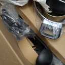 Amazon Basics Non-Stick Kitchen Cookware 15-Piece Set with Stay-Cool Handles, Even Heating, Non-Induction, Includes Pots, Pans, and Utensils, Black