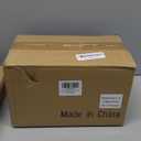 MyGift Modern Black Wood Grain Tissue Box Cover with Easy Refill Slide Out Bottom, Refillable Bathroom Facial Napkin Tissue Box Holder