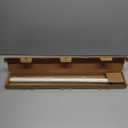 Ivilon Adjustable Window Curtain Rod - Heavy-Duty, Ideal for Living Room, Bedroom - Easy Install, Ivory 28-48 Inch